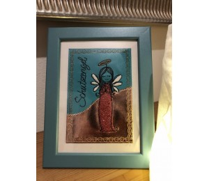 Stickdatei - Set Postkarte ITH Schutzengel & Alles Liebe 